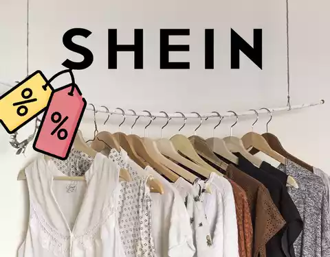 Foto de shein con productos de compra